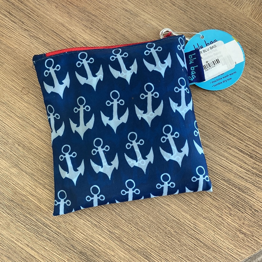 NEW Anchor Pack-Away Reusable Tote Bag